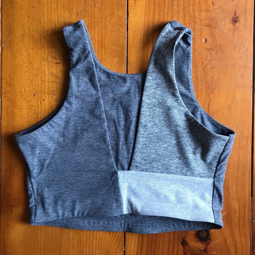 Outdoor Voices Venus Crop - Grey - Size Small